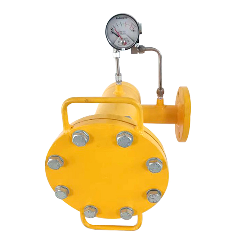 Filter LPG/gas alam/gas bahan bakar dengan pengukur tekanan diferensial