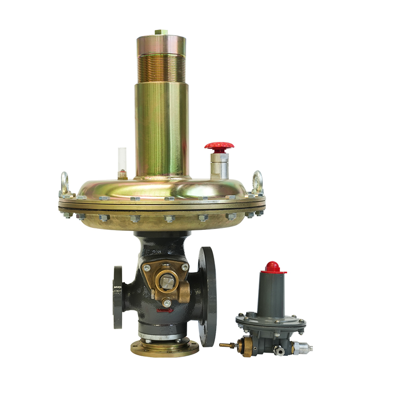 Katup pereduksi tekanan gas pipa, regulator