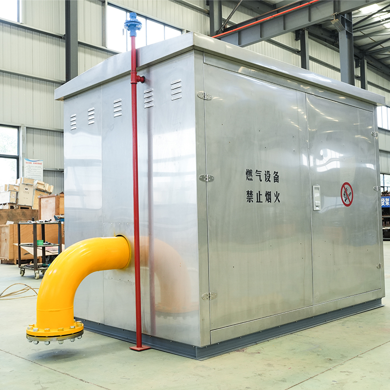 Kabinet Pengatur Tekanan Gas Stainless Steel, Kotak Pengatur Tekanan Gas